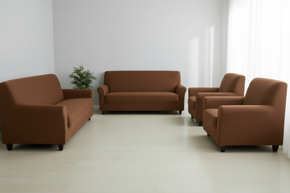 Brown Sofa Set Cover
