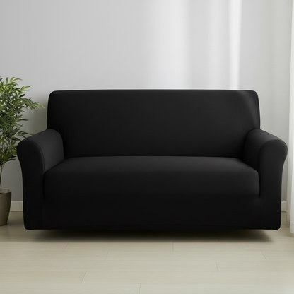 Black 3 Seater Sofa Cover
