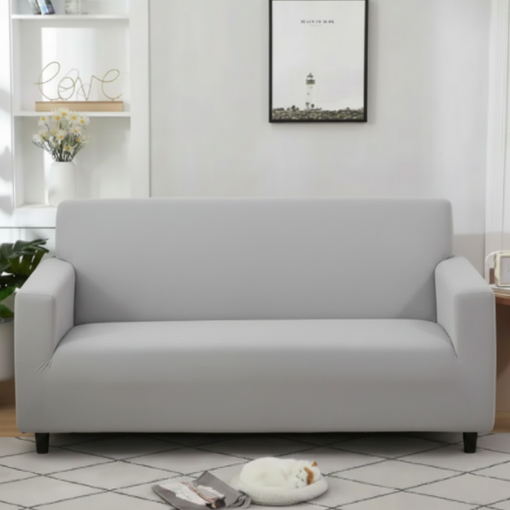 Light Grey 5 Seater Sofa Cover