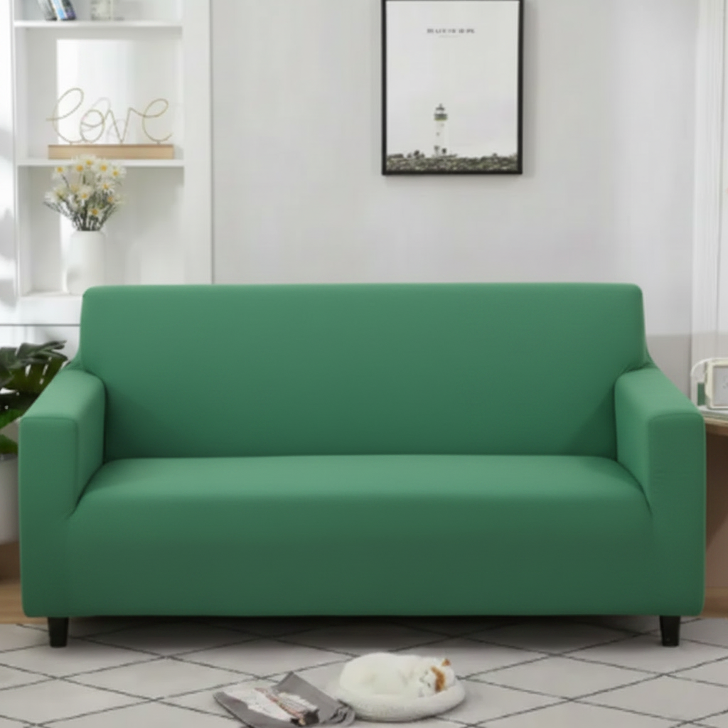 Green 5 Seater Sofa Cover