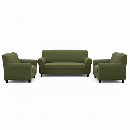 Olive Green 7 Seater Sofa Cover